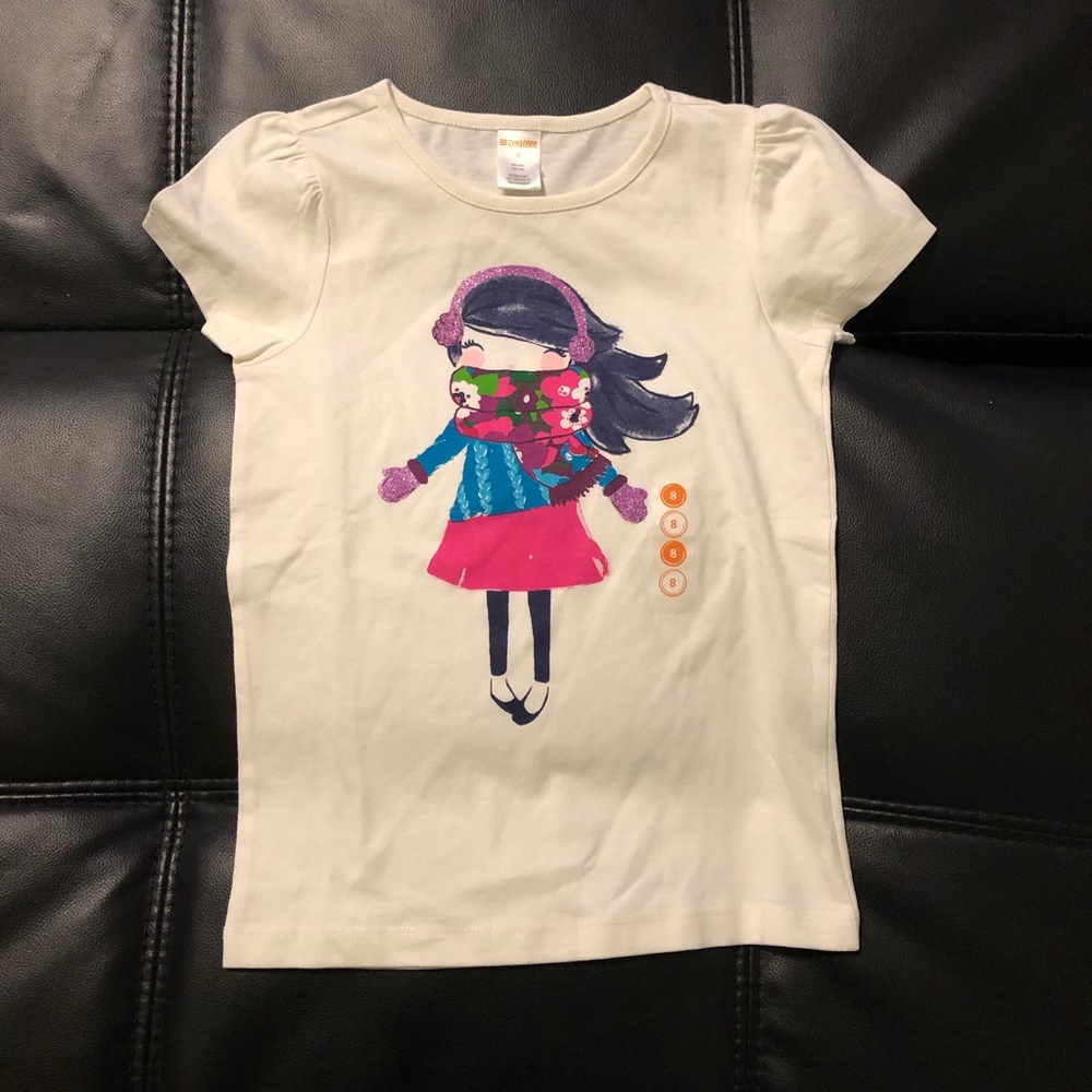 Gymboree short-sleeve tee, size 8